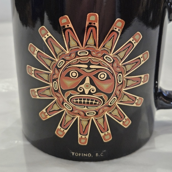 Haida Sun design - Tofino BC coffee mug. - Picture 2 of 11